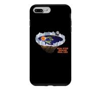 Carcasa para iPhone 7 Plus/8 Plus Flat le Earth with Ice Wall Real le Eyes Realize Real Mentiras