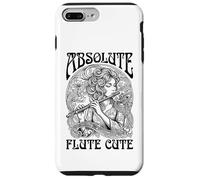 Carcasa para iPhone 7 Plus/8 Plus Flautista Flautista Flauta Absoluta Lindo Jugador Chica Músico