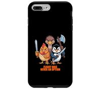 Carcasa para iPhone 7 Plus/8 Plus Flight Was Never An Option Fun Bird Psychology Joke