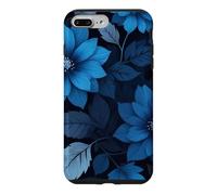 Carcasa para iPhone 7 Plus/8 Plus Flores Azul Oscuro Midnight Floral