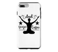 Carcasa para iPhone 7 Plus/8 Plus Flujo de Amanecer Sereno y Vibraciones de café de Yoga