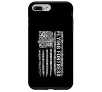 Carcasa para iPhone 7 Plus/8 Plus Flying Fortress Bandera Americana WW2 Camo B17