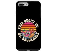 Carcasa para iPhone 7 Plus/8 Plus Food Ought To Be Enjoyable Foodie Come Placer -