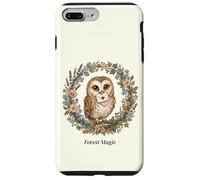 Carcasa para iPhone 7 Plus/8 Plus Forest Barn Magic Owl Estética Cottagecore Nature Art