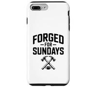 Carcasa para iPhone 7 Plus/8 Plus Forjado para los domingos: Fútbol