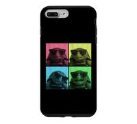 Carcasa para iPhone 7 Plus/8 Plus Fotomatón Eastern Box Turtle Pop Art Divertido para Amantes de Las Tortugas