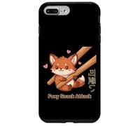 Carcasa para iPhone 7 Plus/8 Plus Foxy Snack Attack Kawaii Fox