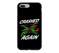 Carcasa para iPhone 7 Plus/8 Plus FPV Drone Pilot Quadcopter Crashed Again