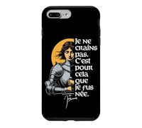 Carcasa para iPhone 7 Plus/8 Plus Francés No Tengo Miedo. Nací para Hacer Esto. Juana de Arco