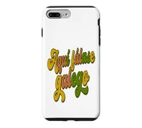Carcasa para iPhone 7 Plus/8 Plus Frase en Galego Aquí Falase Galego Cultura Gallega