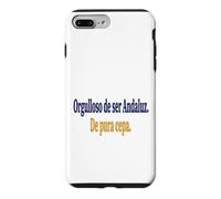 Carcasa para iPhone 7 Plus/8 Plus Frase Orgullo Andaluz Identidad Cultural Española