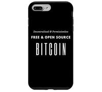 Carcasa para iPhone 7 Plus/8 Plus Free and Open Source Decentralized Blockchain Bitcoin BTC