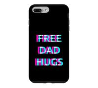 Carcasa para iPhone 7 Plus/8 Plus Free Dad Hugs Pride Proud Ally LGBT Rainbow Flag Support