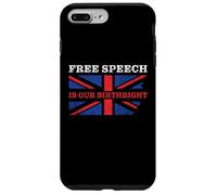Carcasa para iPhone 7 Plus/8 Plus Free Speech is Our Birthright - Anti-Woke Conservative Quote