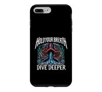 Carcasa para iPhone 7 Plus/8 Plus Freediver Scuba Hold Your Breath Dive Deeper
