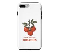 Carcasa para iPhone 7 Plus/8 Plus Fresh Delicious Tomatoes Vintage Garden Lover Farmer Market