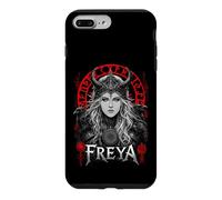 Carcasa para iPhone 7 Plus/8 Plus Freya Diosa Nórdica Mitología Germánica Runas Vikingas