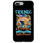 Carcasa para iPhone 7 Plus/8 Plus Friends Cruise Together Dura para Siempre: Divertido Viaje en Crucero