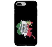 Carcasa para iPhone 7 Plus/8 Plus Friuli Venezia Giulia Italia Retro Región Mapa Vintage