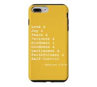 Carcasa para iPhone 7 Plus/8 Plus Frutas del Espíritu Palabras