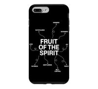 Carcasa para iPhone 7 Plus/8 Plus Fruto del Espíritu Fe Cristiana Escritura Religiosa