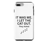 Carcasa para iPhone 7 Plus/8 Plus FUI yo Que dejé Salir al Gato le preguntaron Humor Diciendo