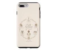 Carcasa para iPhone 7 Plus/8 Plus Full Armor God Efesians Christian Faith Bible Verse