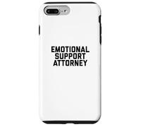 Carcasa para iPhone 7 Plus/8 Plus Fun Emotional Support Attorney Lawyer Joke