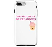 Carcasa para iPhone 7 Plus/8 Plus Fun You Had Me at Baked Goods Cupcake Dessert