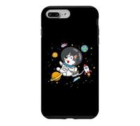 Carcasa para iPhone 7 Plus/8 Plus Funny Astronaut Space Kids Boys Girls Alaskan Malamute Lover