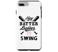 Carcasa para iPhone 7 Plus/8 Plus Funny Baseball Batter Batter Swing Hey Game Day Baseball Mom