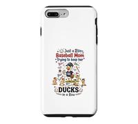 Carcasa para iPhone 7 Plus/8 Plus Funny Baseball Mom Baseball Mama Baseball Graphic Game Gifts