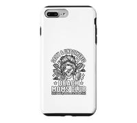 Carcasa para iPhone 7 Plus/8 Plus Funny Beach Mom Club Skeleton Salty and Unbothered