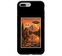 Carcasa para iPhone 7 Plus/8 Plus Funny Bigfoot Bruh Alien UFO Introvert Spaceship