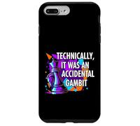 Carcasa para iPhone 7 Plus/8 Plus Funny Chess Player Accidental Gambit Blunder Quote