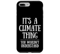 Carcasa para iPhone 7 Plus/8 Plus Funny Climate Politics Activist Planet Future Progressive