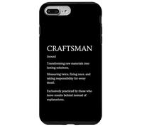 Carcasa para iPhone 7 Plus/8 Plus Funny Craftsman Definición Diccionario Sarcástico