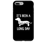 Carcasa para iPhone 7 Plus/8 Plus Funny Dachshund Its Been a Long Day Dachshund Mom Doxie Mama