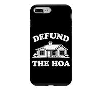 Carcasa para iPhone 7 Plus/8 Plus Funny Defund The HOA Homeowners Association Suburban Art