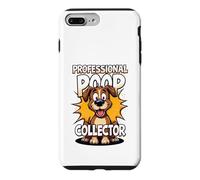 Carcasa para iPhone 7 Plus/8 Plus Funny Dog Walker - Paseador Profesional para Recoger Caca para mamá y papá