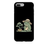 Carcasa para iPhone 7 Plus/8 Plus Funny Frog Bonsai Gardening Japanese Style Plant Lover