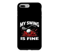 Carcasa para iPhone 7 Plus/8 Plus Funny Golfer My Swing Is Fine Sarcastic Golf Joke