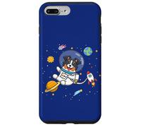 Carcasa para iPhone 7 Plus/8 Plus Funny Kawaii Kids Boys Girls Space Aussie Dog Lover