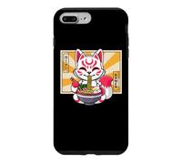 Carcasa para iPhone 7 Plus/8 Plus Funny Kawaii Ramen Kids Kitsune Nine Tailed Lover