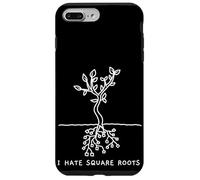 Carcasa para iPhone 7 Plus/8 Plus Funny Math Pun I Hate Square Roots Mathematics Professor