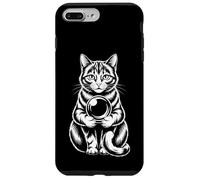 Carcasa para iPhone 7 Plus/8 Plus Funny Mystic Cat - Bola de Cristal adivinación