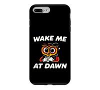 Carcasa para iPhone 7 Plus/8 Plus Funny Night Owl Coffee Wake Me At Dawn Morning Sarcasm