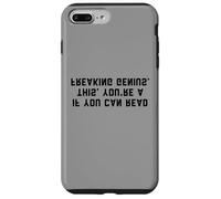 Carcasa para iPhone 7 Plus/8 Plus Funny Optical Illusion Genius Design