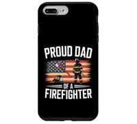 Carcasa para iPhone 7 Plus/8 Plus Funny Orgulloso Papá De Un Bombero Diciendo Héroe