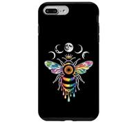 Carcasa para iPhone 7 Plus/8 Plus Funny Queen Bee Moon Fases Corona Celestial